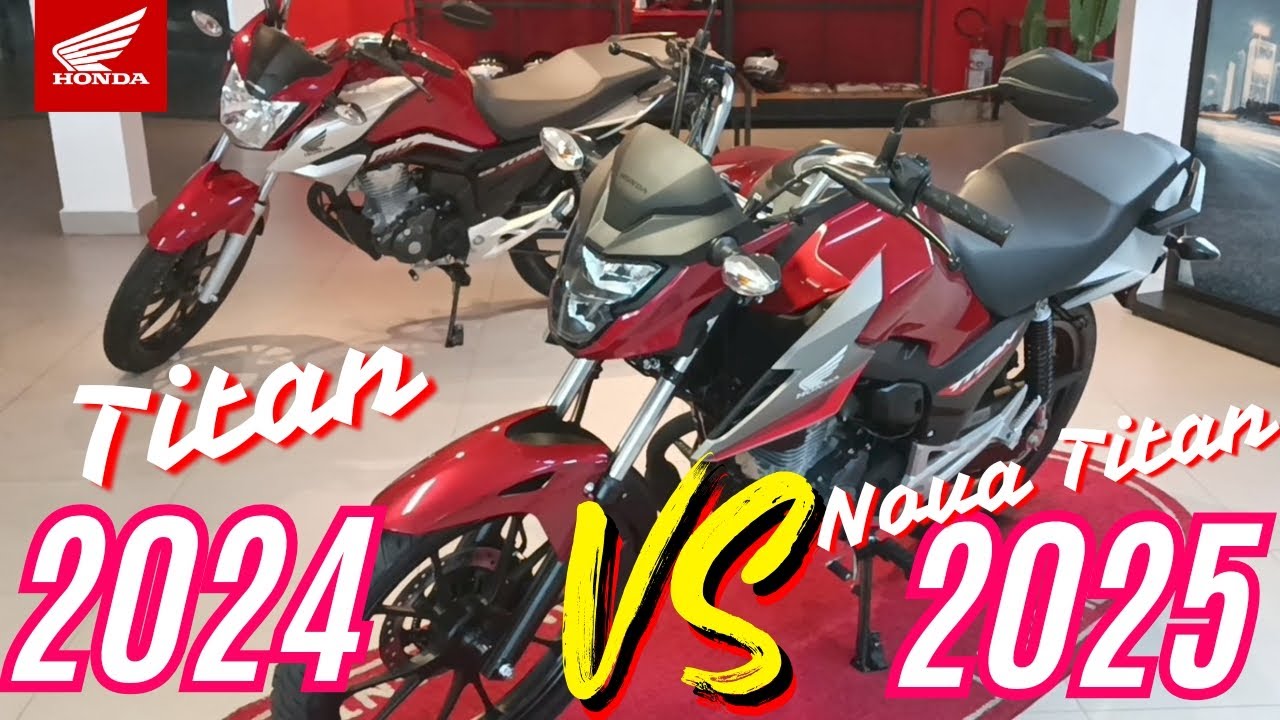 Comparamos a Nova Titan 2025 com a 2024 - Detalhes e Novidades / Régis Da Honda
