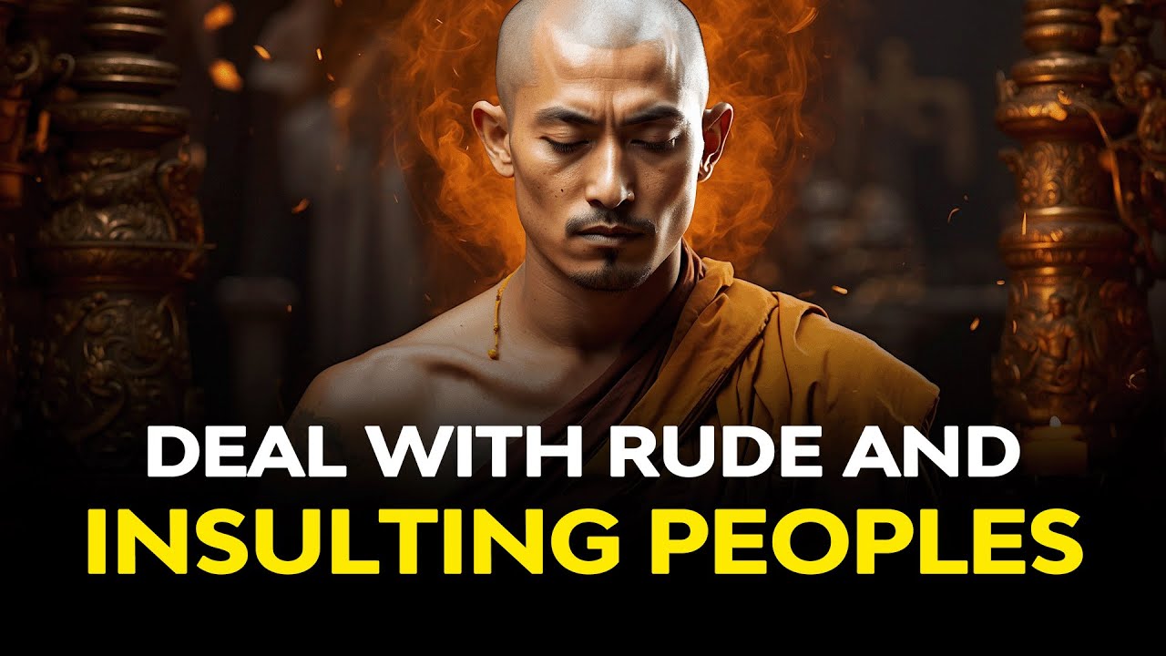 Mastering Rudeness 😡: How to Handle Insults Like a Pro! 💪 | Buddhism