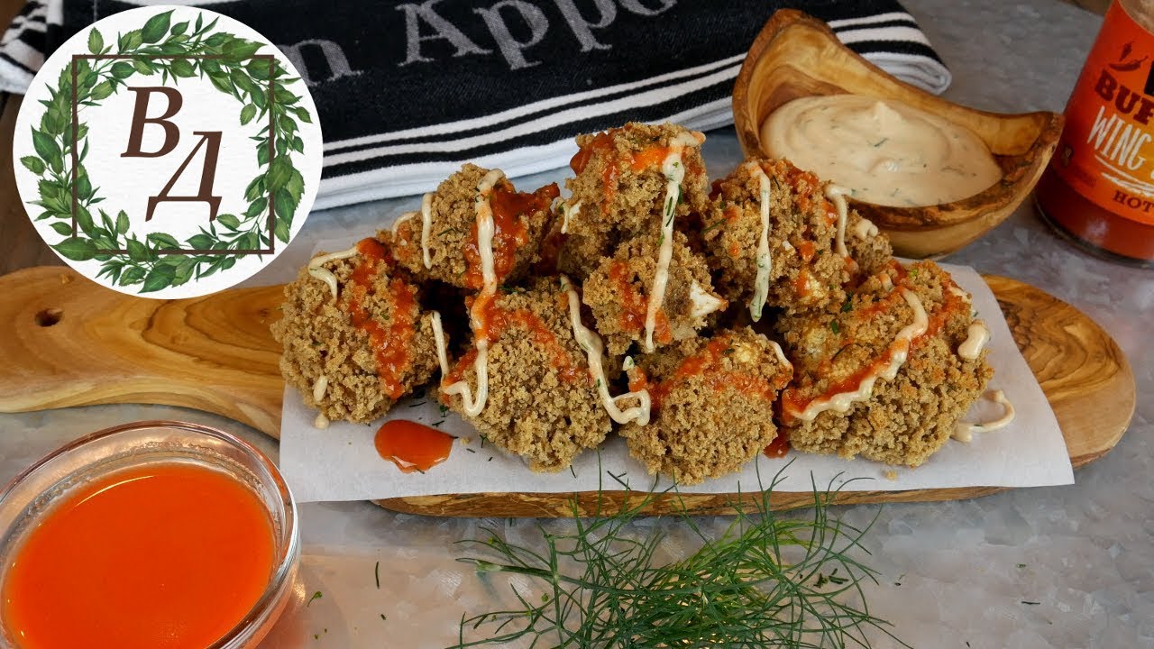 Крылышки Цветной Капусты под Соусом Баффало (Еще Один Американский Рецепт!)