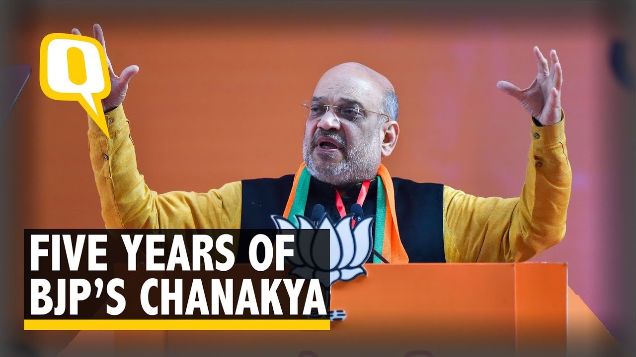 Amit Shah Completes 5 Years as BJP President, Here's What Makes Him BJP's 'Chanakya'