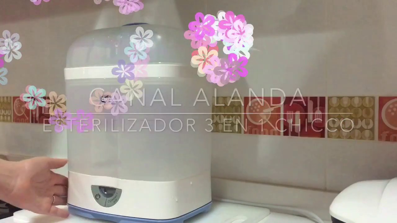 Esterilizador chicco 3 en 1