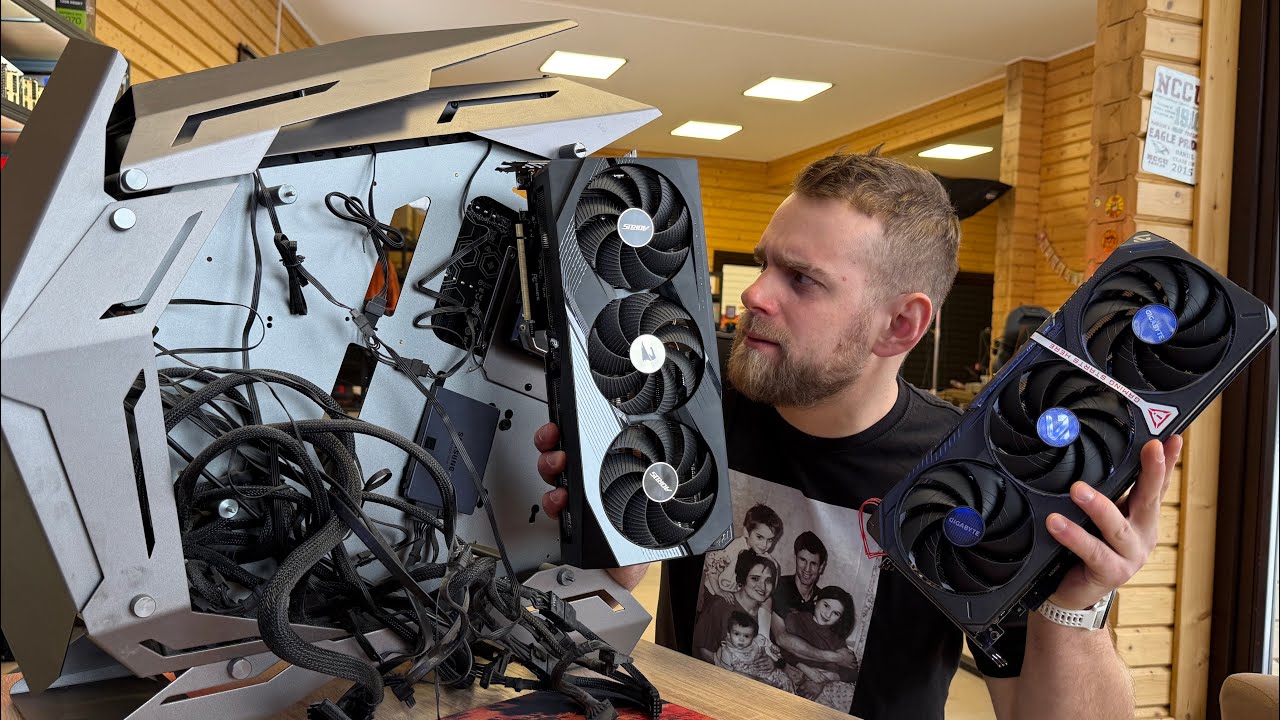 Клиенту мало Ryzen 7800X3D и RTX4070Ti, он решил сделать лютый апгрейд! На что менять? 😱 #happypc 