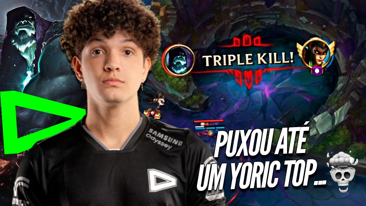 LOUD XYNO é SIMPLESMENTE BOM de TUDO, PRODIGIO do TOP BRASILEIRO - TREINO FINAL CBLOL 2026
