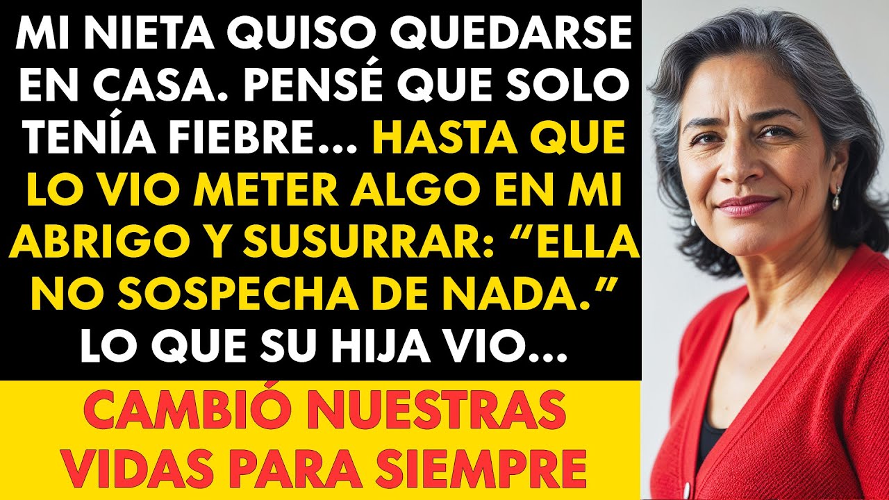 “Abuela, no le digas a papá que estoy aquí.” — Y entonces supe que algo terrible estaba pasando.