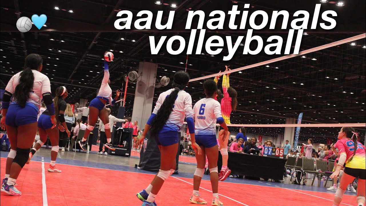 DAY IN MY LIFE AT AAU NATIONALS 🏐 volleyball tournament vlog