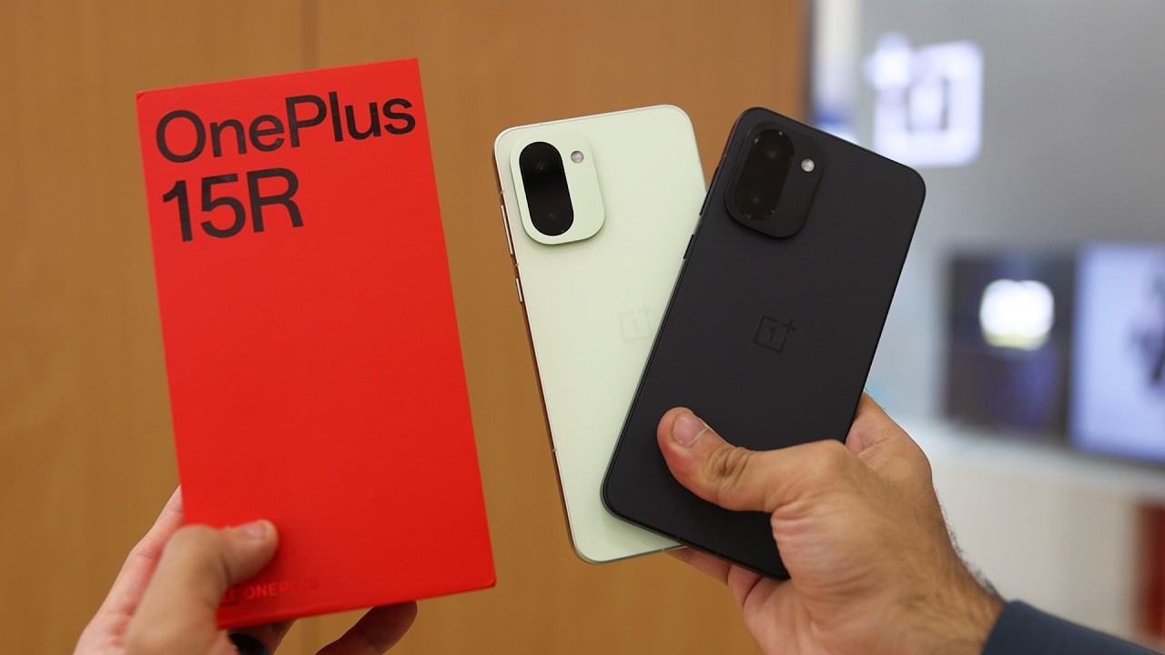Распаковка OnePlus 15R и сравнение цветов — все расцветки