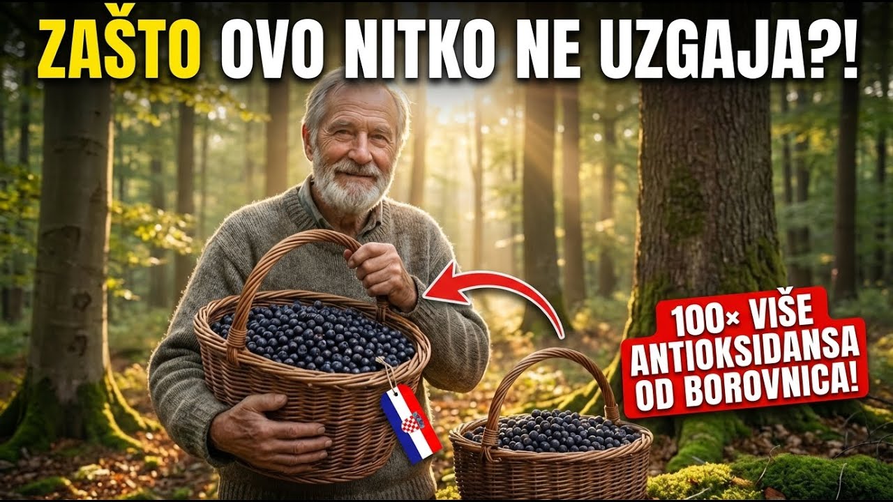 Ova Domaća Supervoćka Je Puno Bolja Od Borovnica – I Nitko Je Više Ne Uzgaia