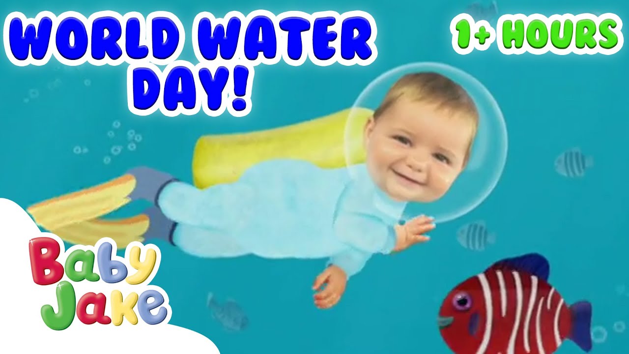 @BabyJakeofficial - 💦 WORLD WATER DAY! 💦 | Marathon | 1+ HOUR | Yacki Yacki Yoggi