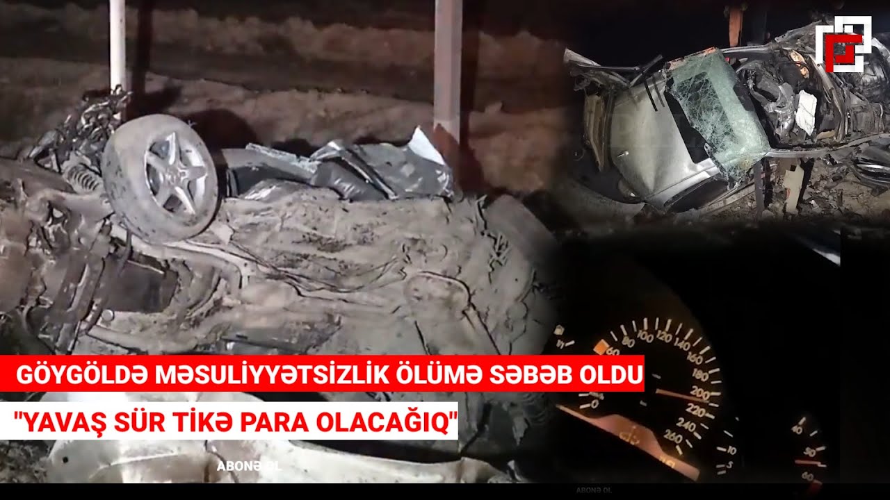 Göygöldə dəhşətli qəza. #palastv #göygöl #qəzaxəbərləri #xəbərlər 