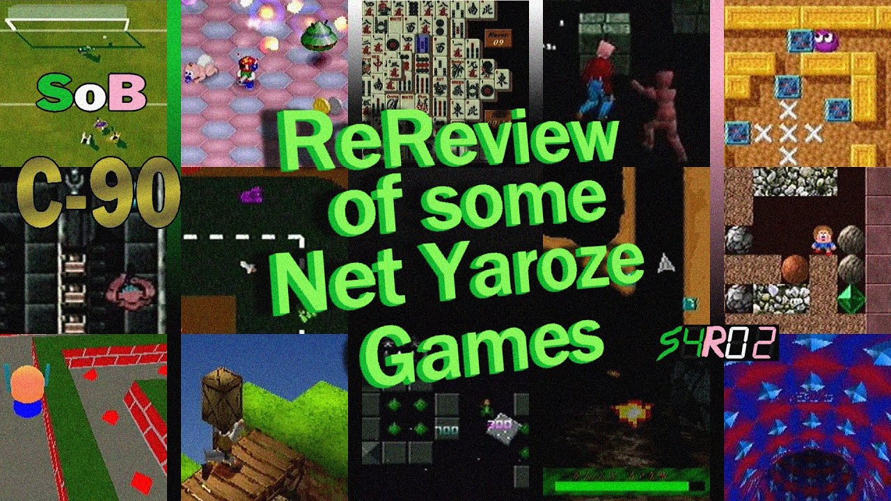 ReReview of some Net Yaroze Games | Full Documentary by SnakeOfBacon