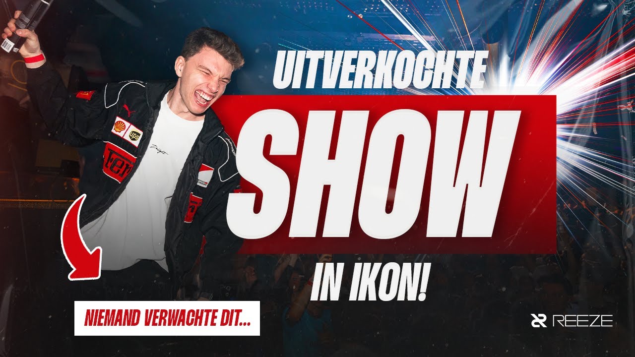 2 UITVERKOCHTE SHOWS IN IKON GESPEELD!