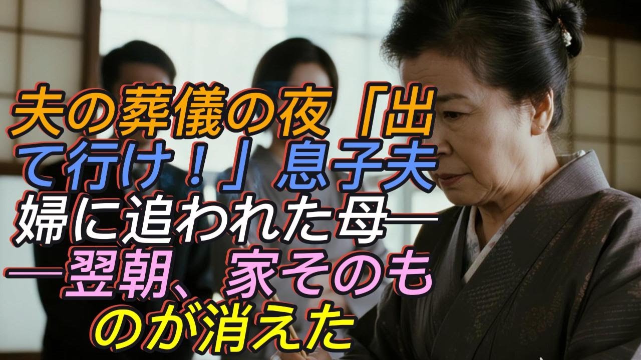 「仏壇なんて邪魔だ！」夫の葬儀の夜、息子夫婦に家を追われた母…翌朝“家そのもの”を解体した衝撃の理由
