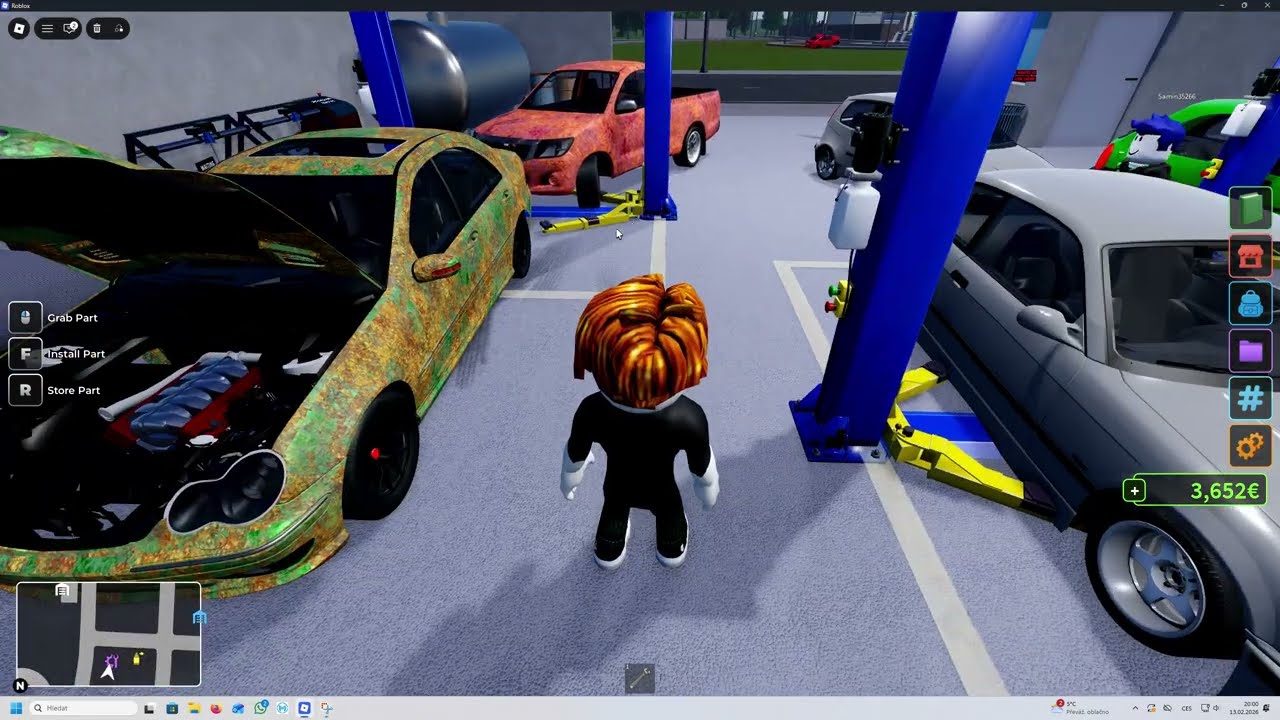 Playing Roblox Fix it up! E1