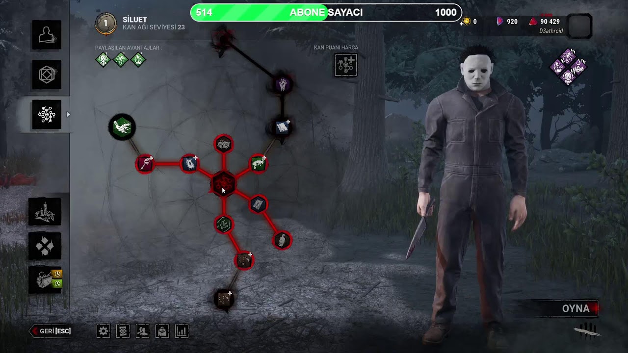 Michael Myers ile avlanmaca! - Dead By Daylight