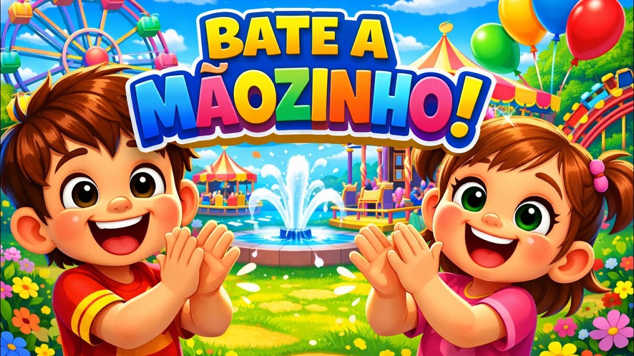 Bate a Mãozinho! 👏 Música Infantil Animada para Crianças