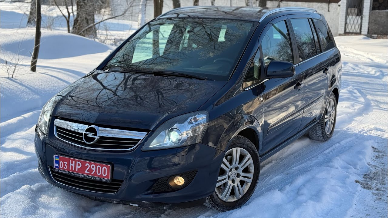 Opel Zafira В RECARO 1,6 бензин МРі 85кВт 116к.с. 2011 рік 230т км з Німеччини