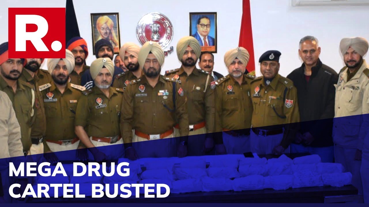 Cross-Border Narcotics Ring Busted In Punjab Police-BSF Joint Op; Over 30Kg Heroin Seized