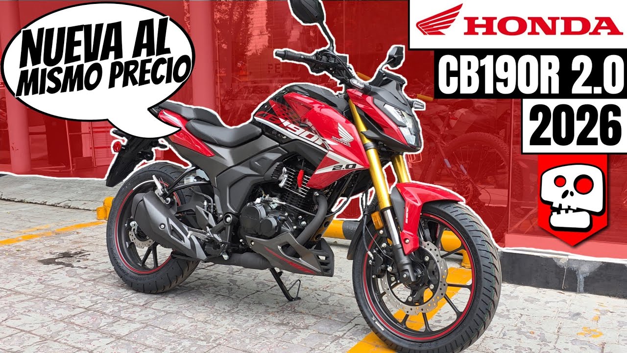 ¡Esta es la NUEVA HONDA CB190R 2.0 2026! | Alets Go