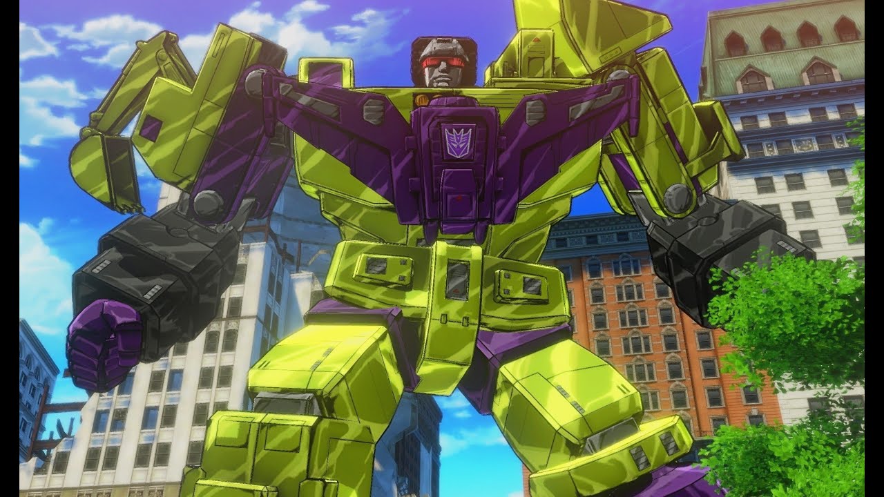Devastator (Constructicons) Boss Fight - Transformers Devastation HD