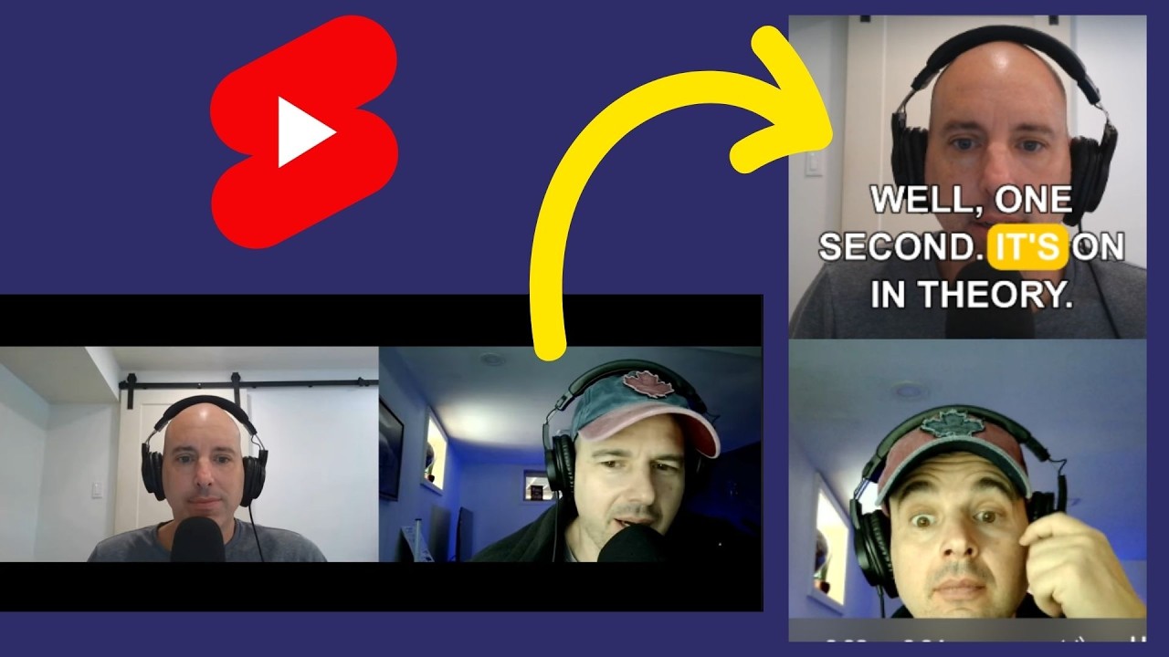 How to Make a YouTube Short from a Remote Podcast (EASY!)