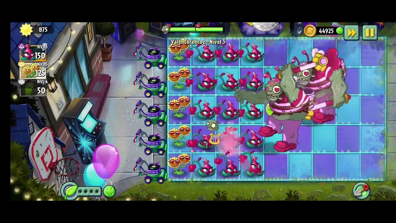 Pvz2 evento san Valentín (especial de sanvalentin) atrasado xd