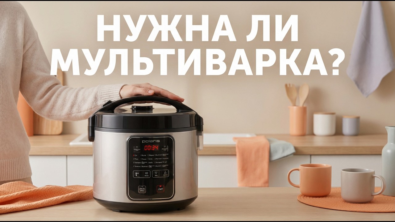 Почему мультиварка нужна на кухне? Честный обзор Polaris