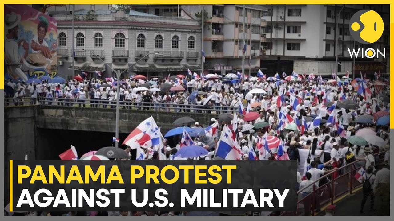 Panama: Protests Against US Military Presence in Panama | WION | Word News