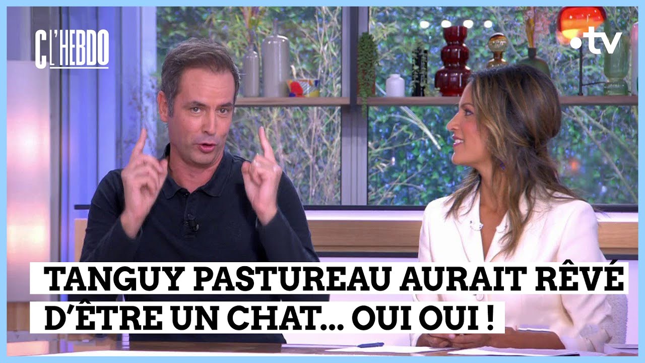 La vie des chats, c’est celle qu’aurait rêvé d’avoir Tanguy Pastureau… - C l’hebdo - 07/10/2023
