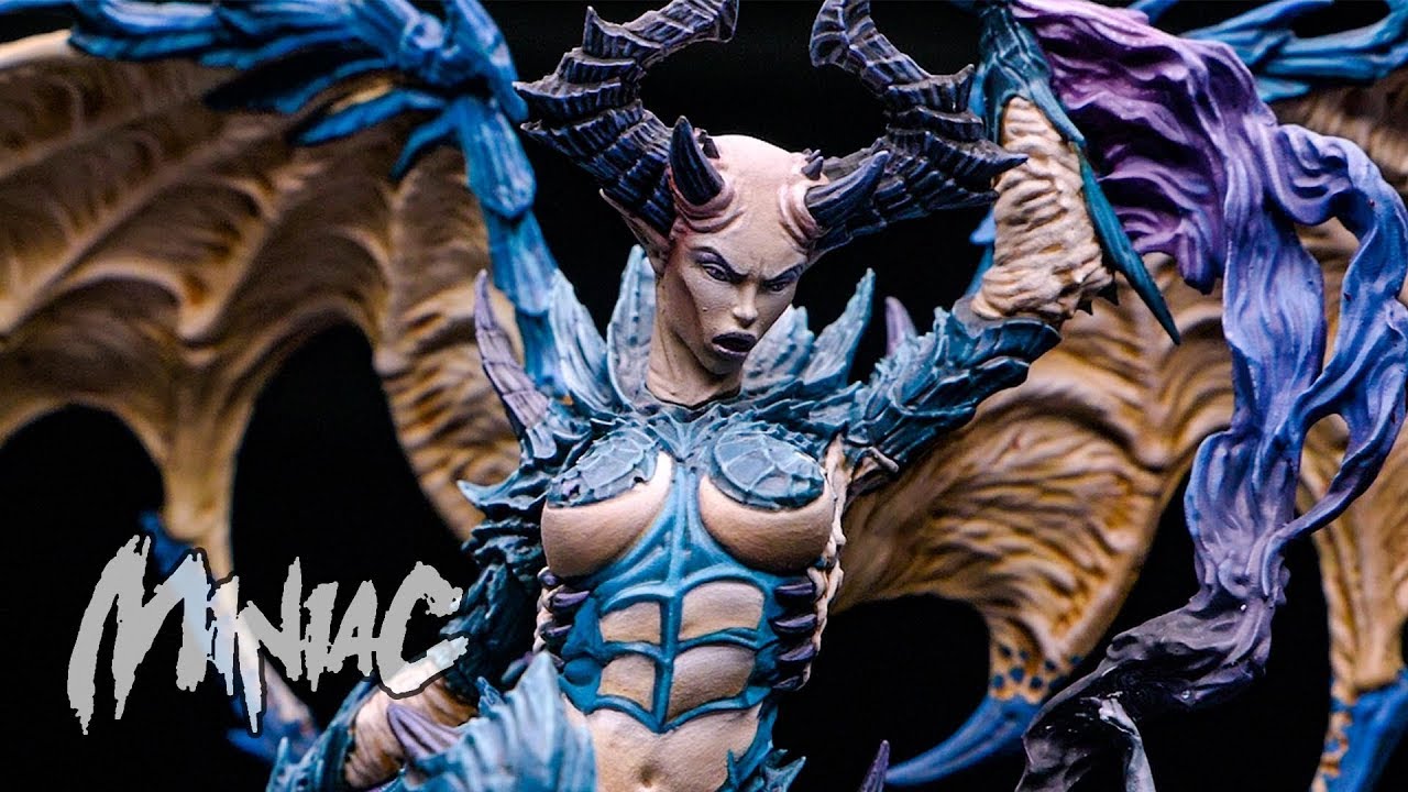 Painting a MASSIVE DEMON!!!