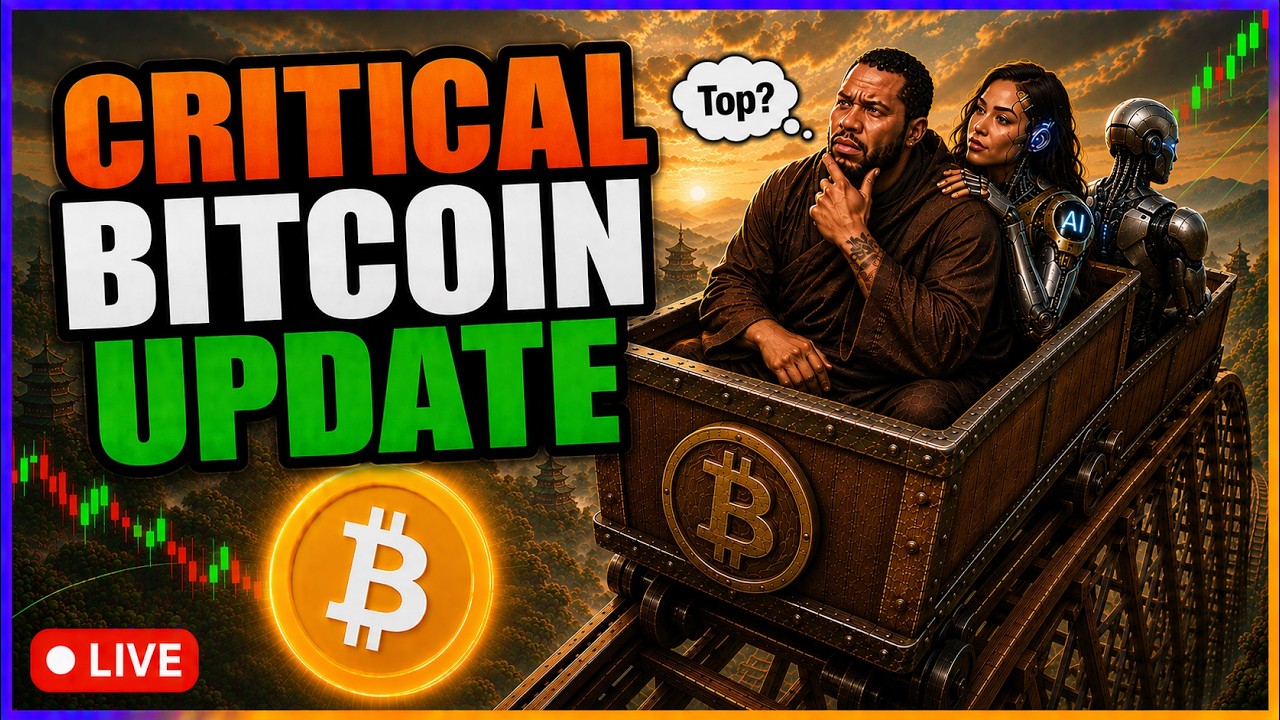 Bitcoin Critical Update | Live Trading | TA