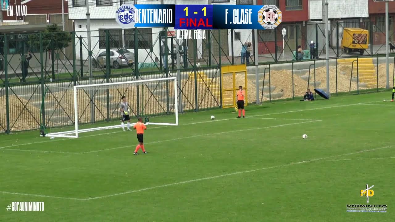 Centenario vs Fútbol Clase | Fecha 6 Torneo Juvenil Centenario, 08/03/2026, 12:00 MD