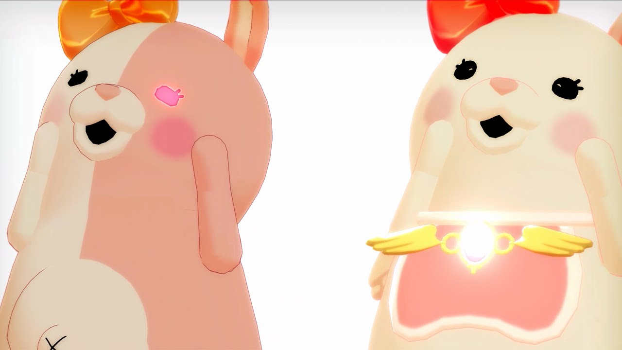 【ダンガンロンパMMD】モノミと狛枝でうさみみスイッチ