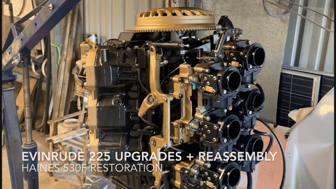 [EP7] Modifying and Reassembling an Evinrude Ocean Pro V6 225