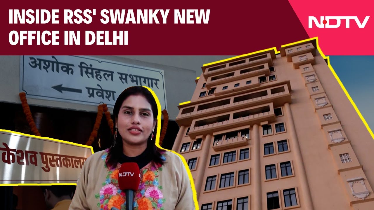 RSS Opens New Office In Delhi | NDTV Gives You A Tour