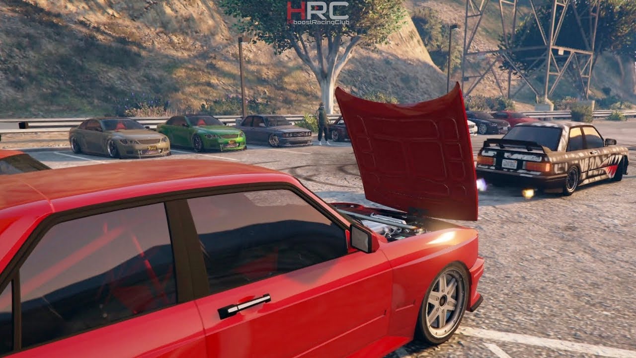GTA V Online (XB1):Sentinel Classic/E30 M3 Build + Ubermacht/BMW Meet, Cruising, Drags & More
