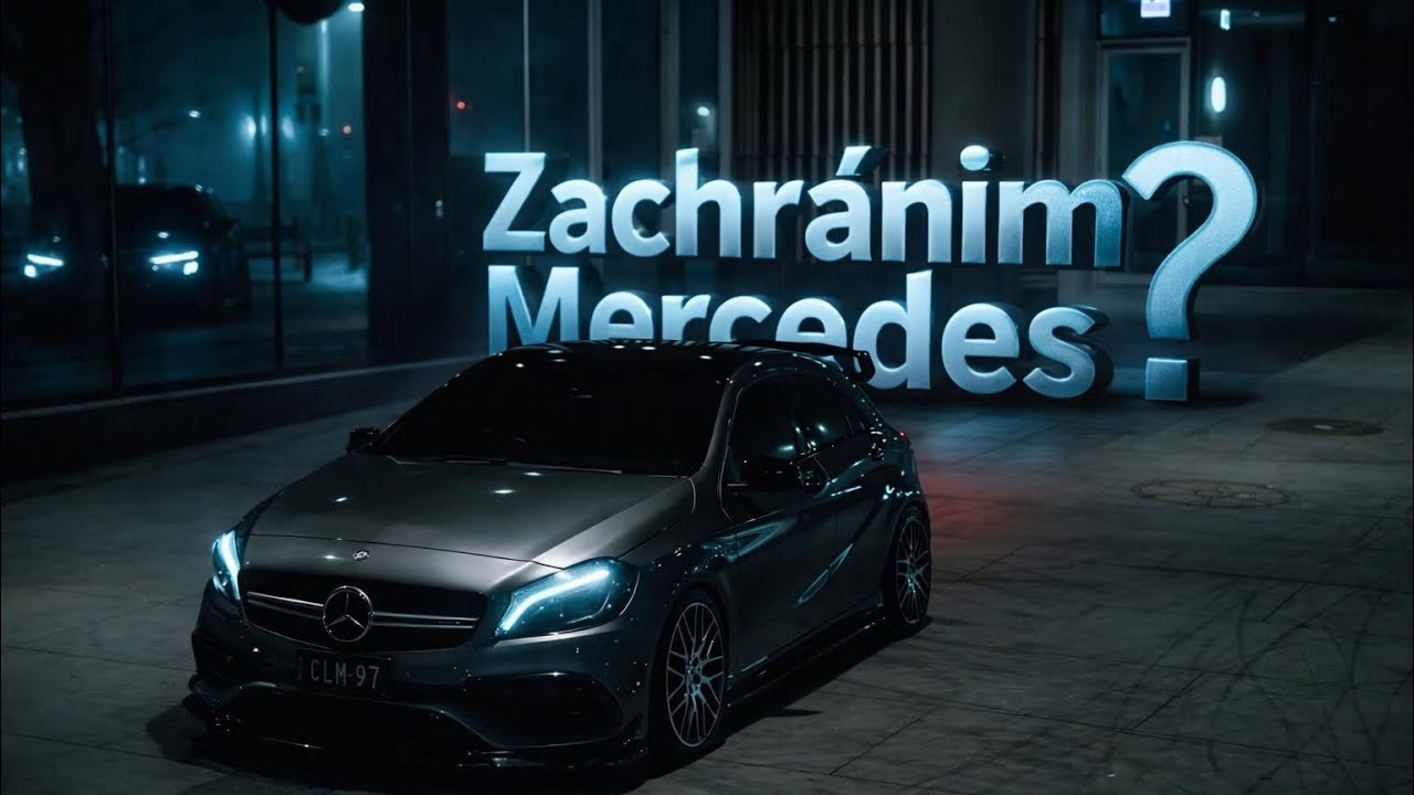 Záchrana svetla na Mercedes A w176