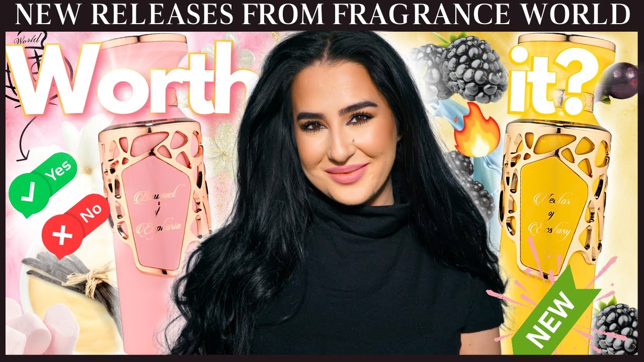 NEW 🌸 NECTAR OF ECSTASY & BOUQUET OF EUPHORIA  -NEW from FRAGRANCE WORLD /Middle Eastern Scents