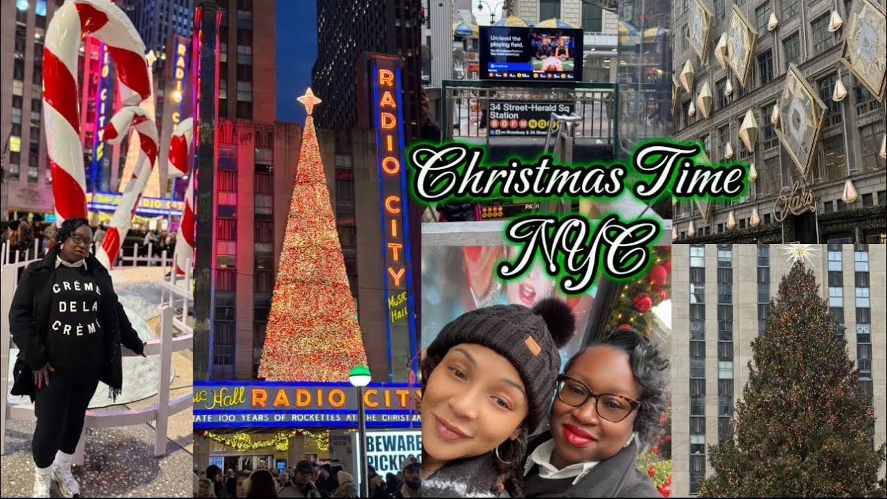  Christmas Time in NYC: Le Chocolat Maxime Louis Vuitton + Rockefeller Center + Coach Heat Stamp 