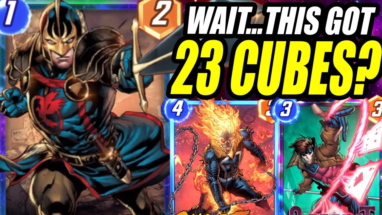 This Is THE BEST BLACK KNIGHT DISCARD DECK! 23 CUBES! | Marvel SNAP