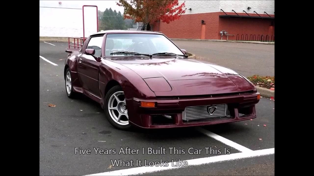 Joe Maddox 1985 RX7 Widebody 13B Rotary Turbo Build FB FC FD