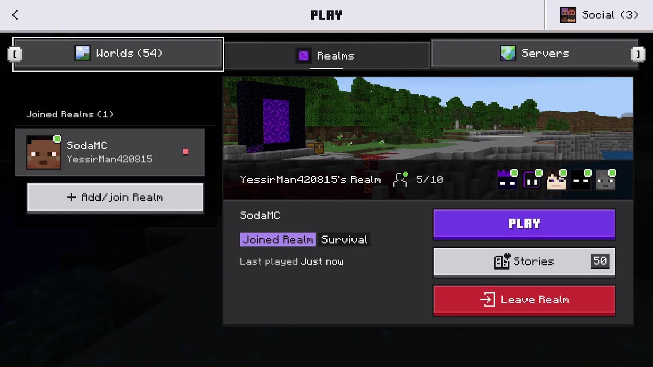 Minecraft stream