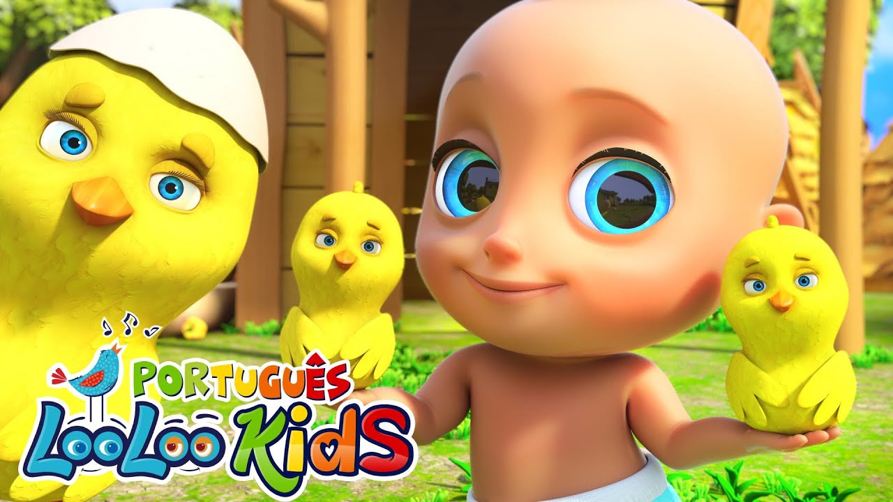 OS PINTINHOS - Músicas Infantis Divertidas - Canções infantis - LooLoo Kids Português