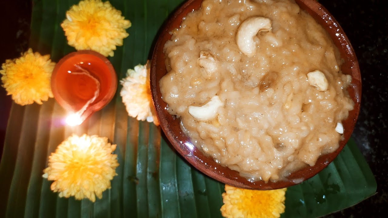 Kovil style sakkarai pongal   ll Sweet pongal receipe llSakkarai pongal recipe#food 