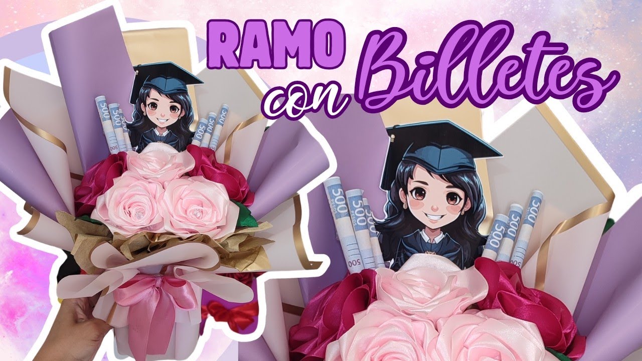 Tutorial | Ramo de Graduación con Dinero | Ramo de billetes
