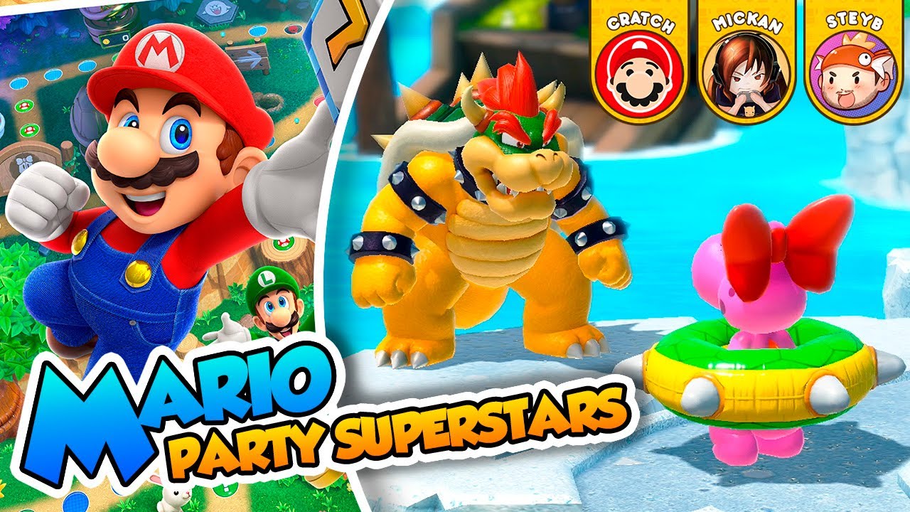 ¡Igualados hasta el final! - 06 - Mario Party Superstars (Switch) con Mickan, Steyb y Cratch