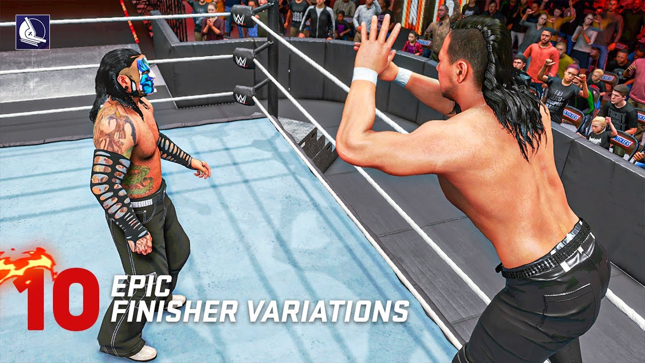 WWE 2K20: 10 Awesome finisher move variations from the middle rope