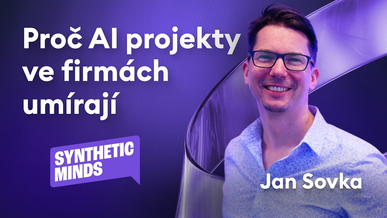 Jan Sovka: Change management je královská disciplína AI transformace. Vibe coding je nový standard.