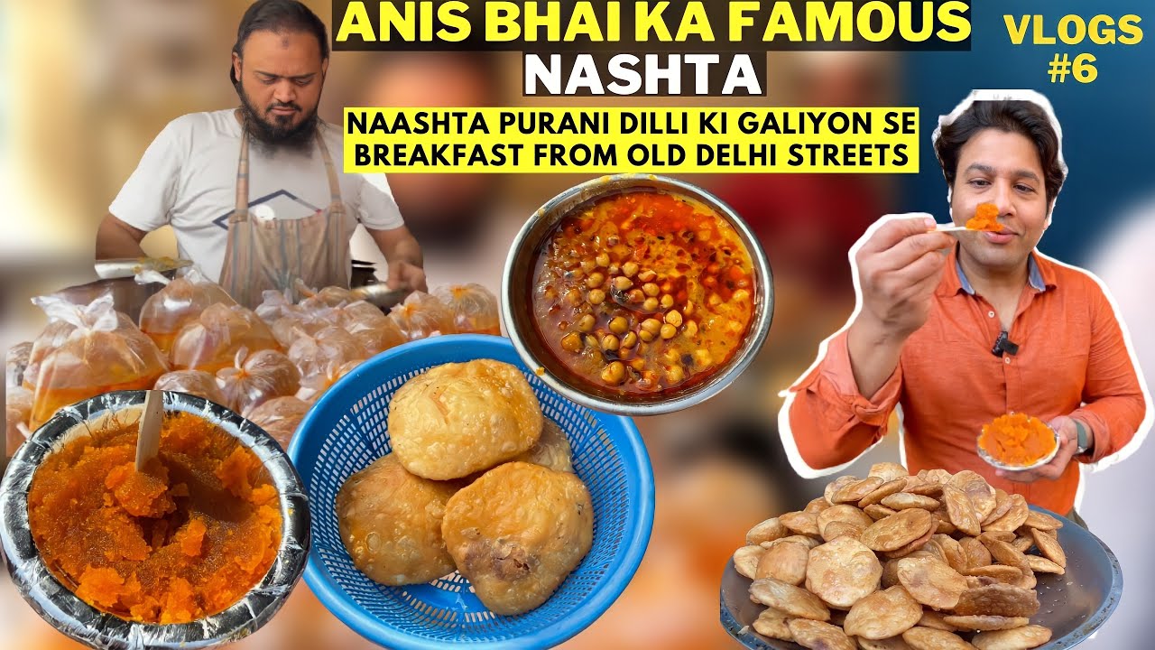 ANIS BHAI KACHORI TURAKMAN GATE/NASHTA PURANI DILLI KI GALIYON SE /DELHI STREET FOOD INDIA