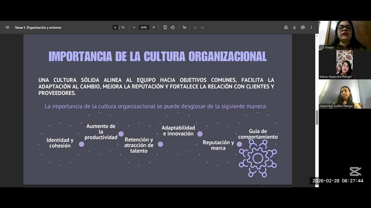 Planificación organizacional y entorno 