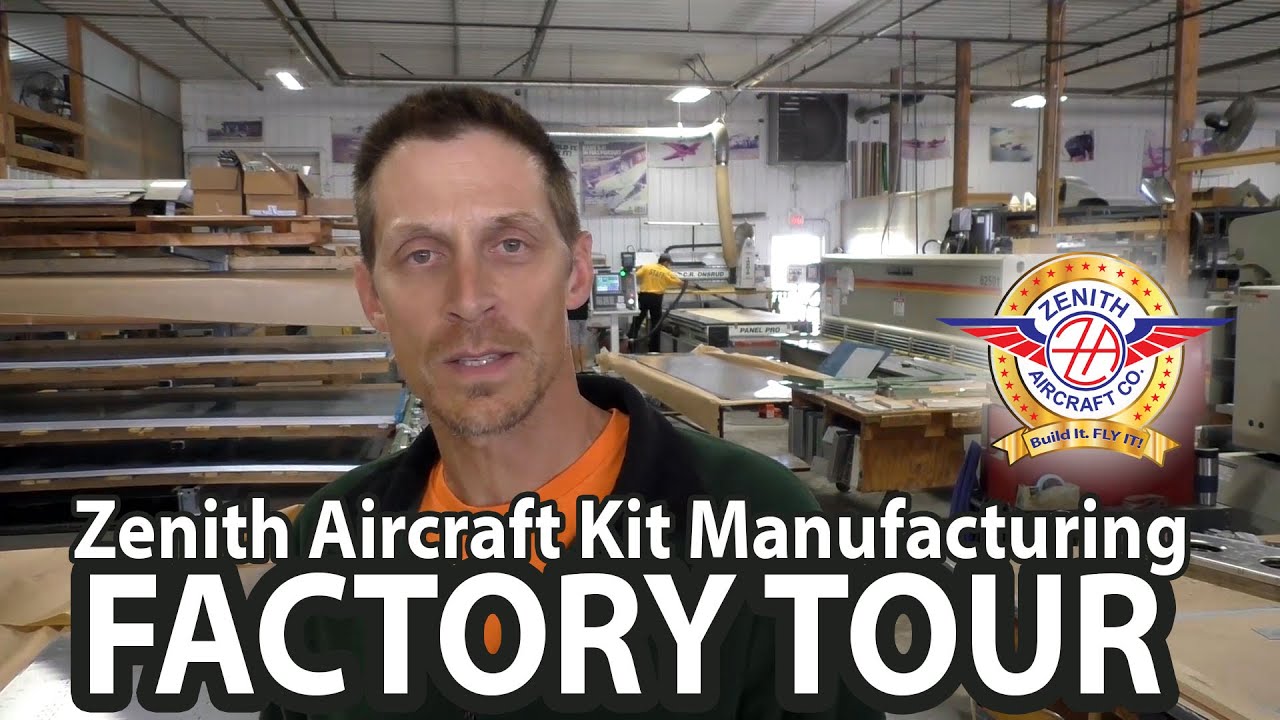 Factory Tour: Inside the Zenith kit airplane factory